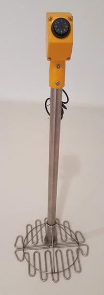 Honig-Tauchwärmer Edelstahl / elektrisch 1000X420mm